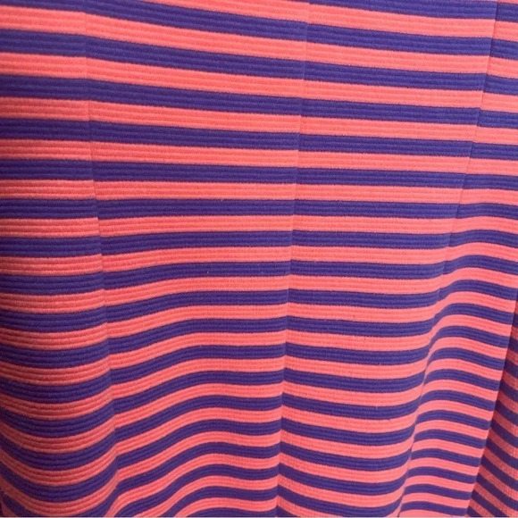 Lilly Pulitzer Briella Fit & Flare Swimp Ottomam Stripe Dress - Picture 4 of 7